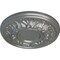 Ekena Millwork Odessa Ceiling Medallion (Fits Canopies up to 2 1/2"), Hand-Painted Silver, 7 1/2"OD x 1 1/8"P CM07ODSLS - alternate 4